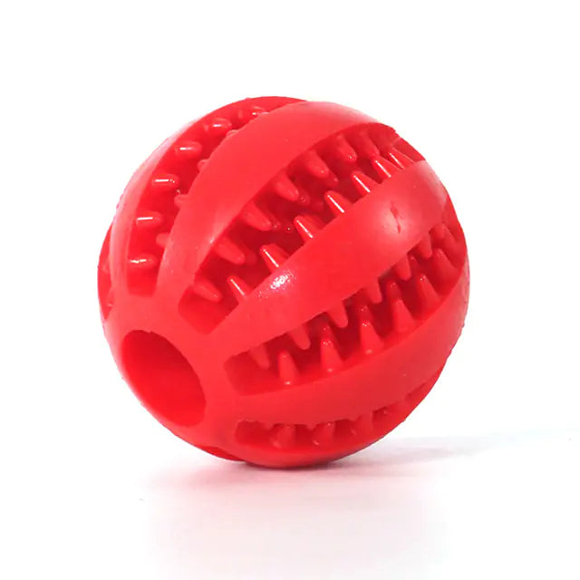 Rubber Treat Balls Pet Toys